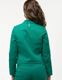 Veste verte coton